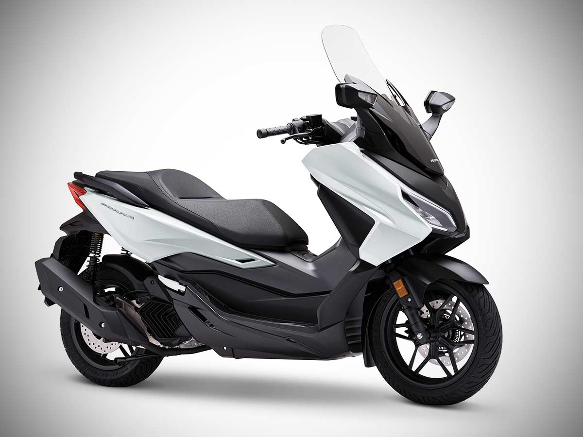 2025 Honda Forza 125 Mat Pearl Cool White