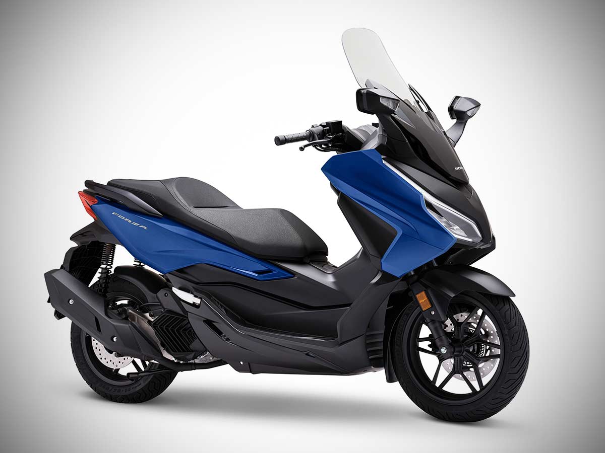 2025 Honda Forza 125 Mat Pearl Pacific Blue