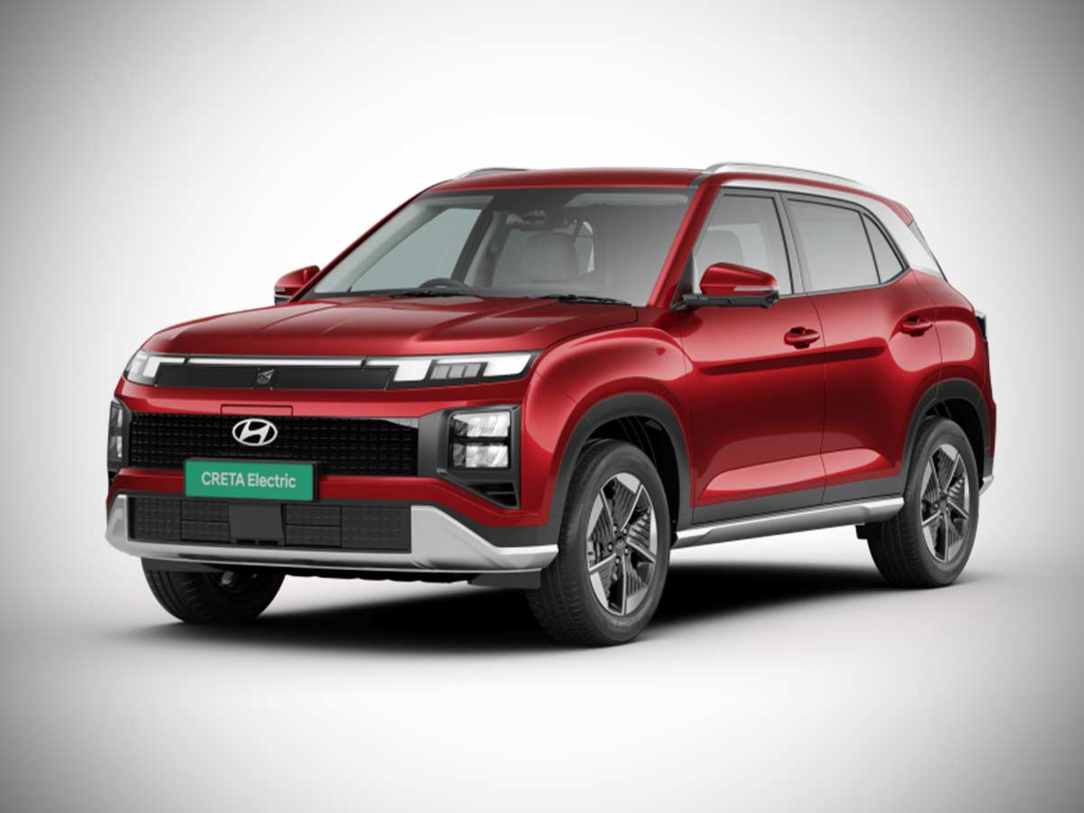 2025 Hyundai Creta Electric Fiery Red