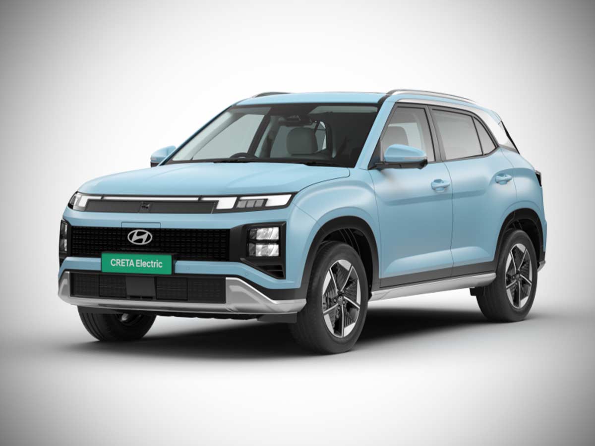 2025 Hyundai Creta Electric Ocean Blue Matte