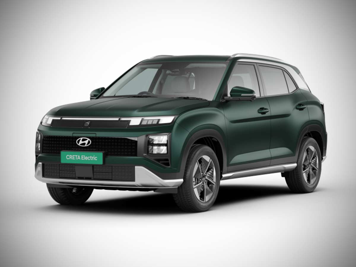 2025 Hyundai Creta Electric Robust Emerald Matte