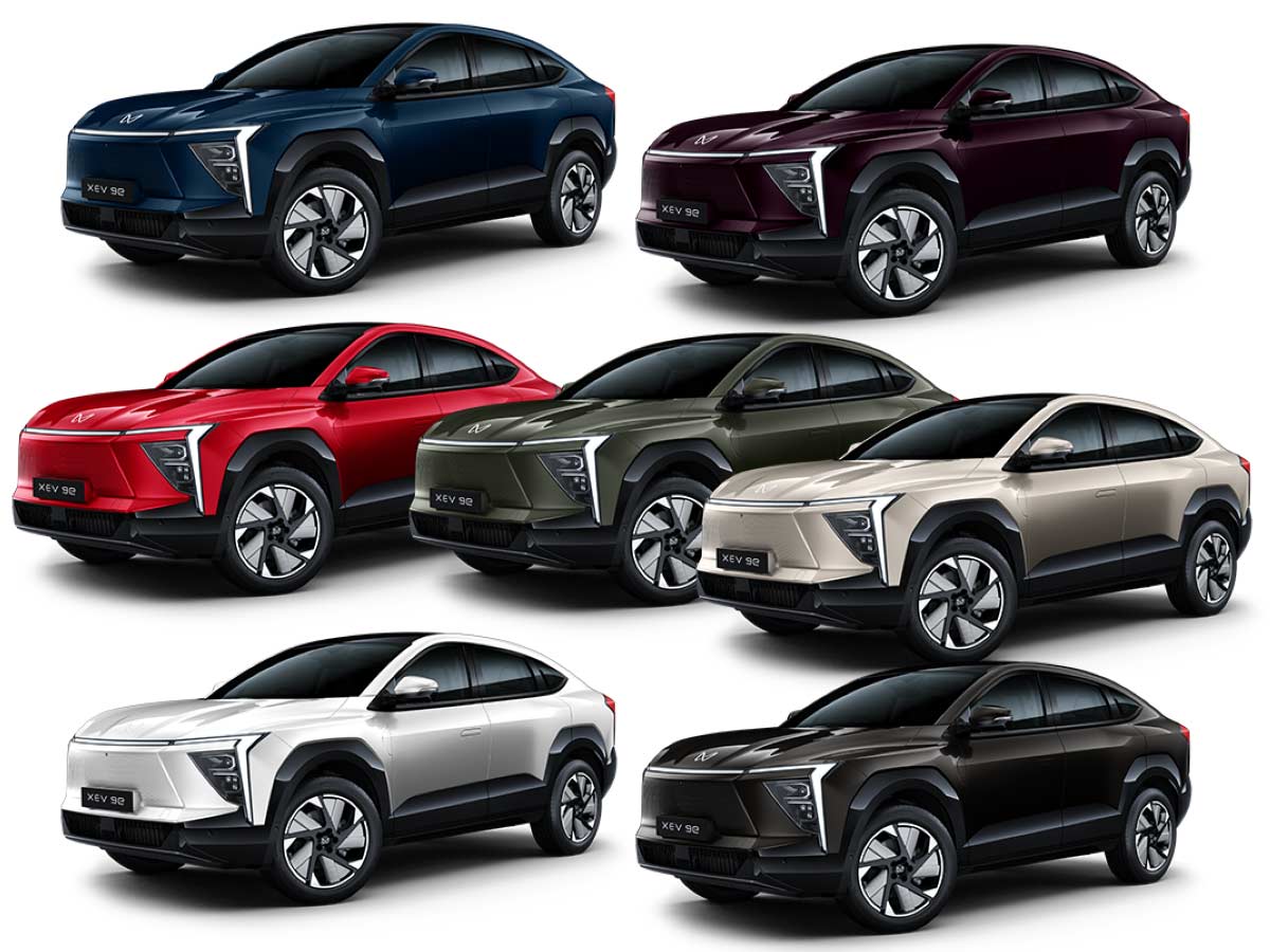 2025 Mahindra XEV 9E All Color Options