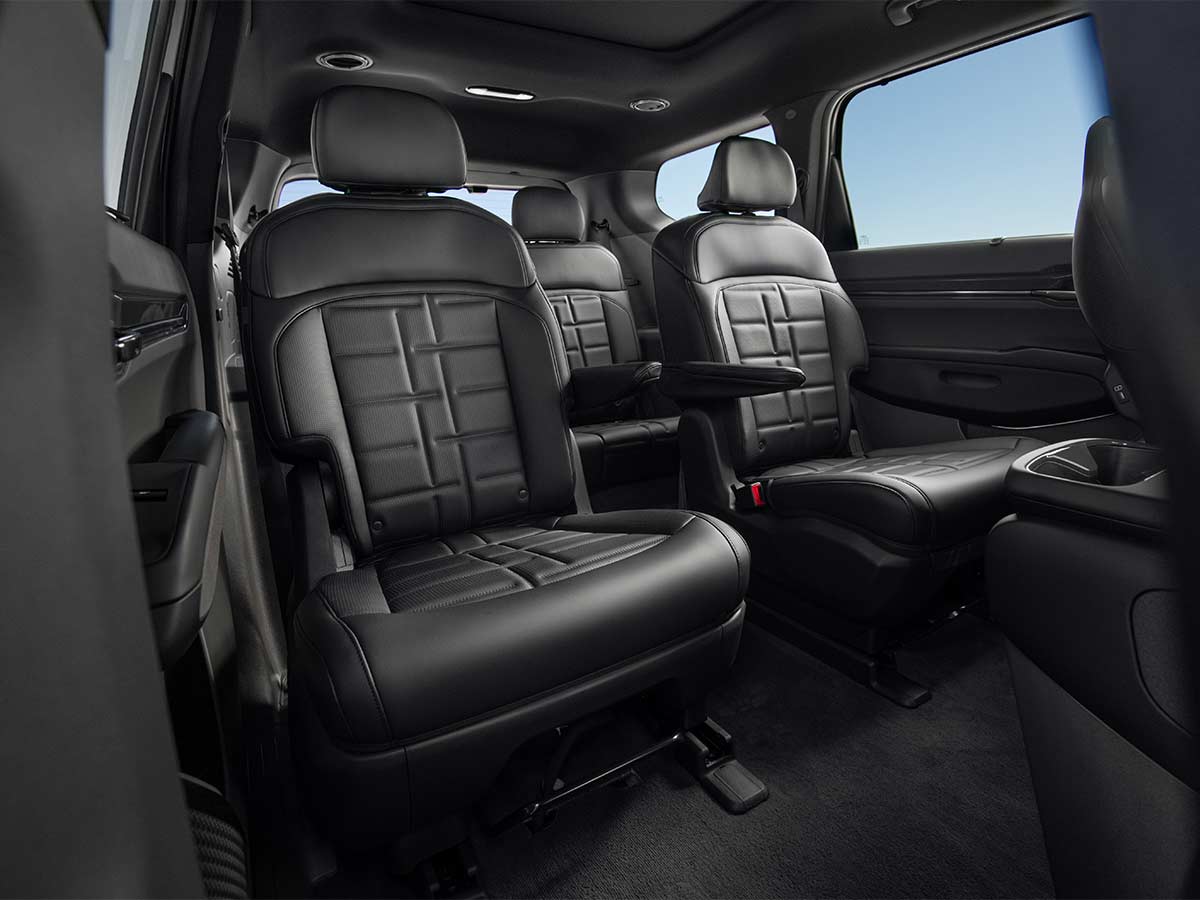 2026 Kia EV9 Nightfall Edition Rear Seats