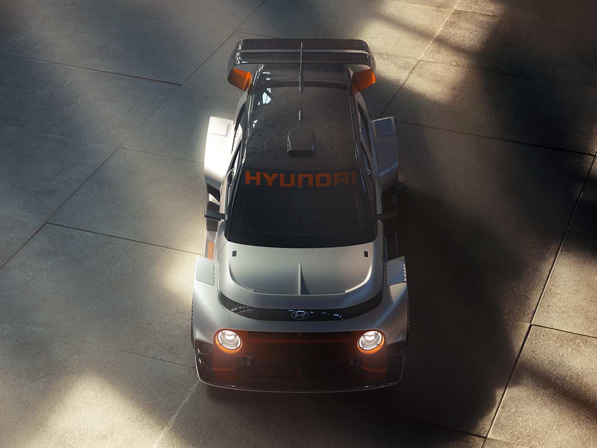 Hyundai Insteroid Gaming Inspired Concept Car Top