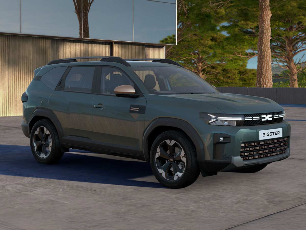 2025 Dacia Bigster Extreme Hybrid Cedar Green