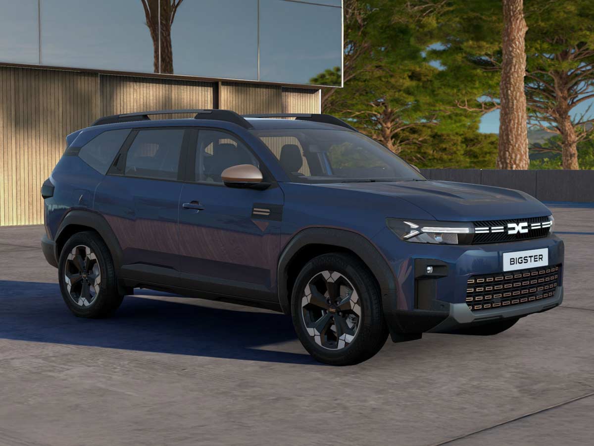 2025 Dacia Bigster Extreme Hybrid Indigo Blue