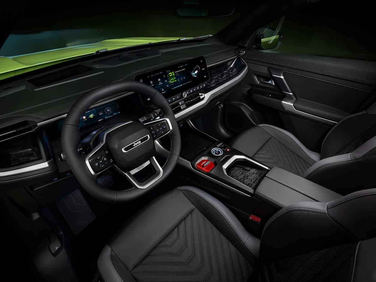 2025 Jeep Compass Electric First Edition Interior Dashboard