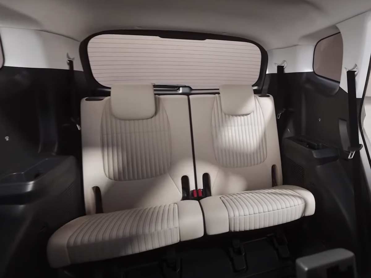 2025 Kia Carens Clavis Third Row Seats