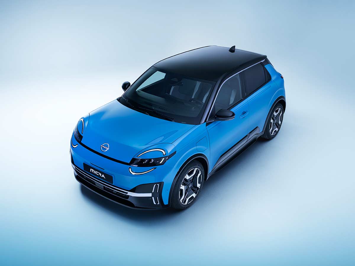 2025 Nissan Micra Electric Top View