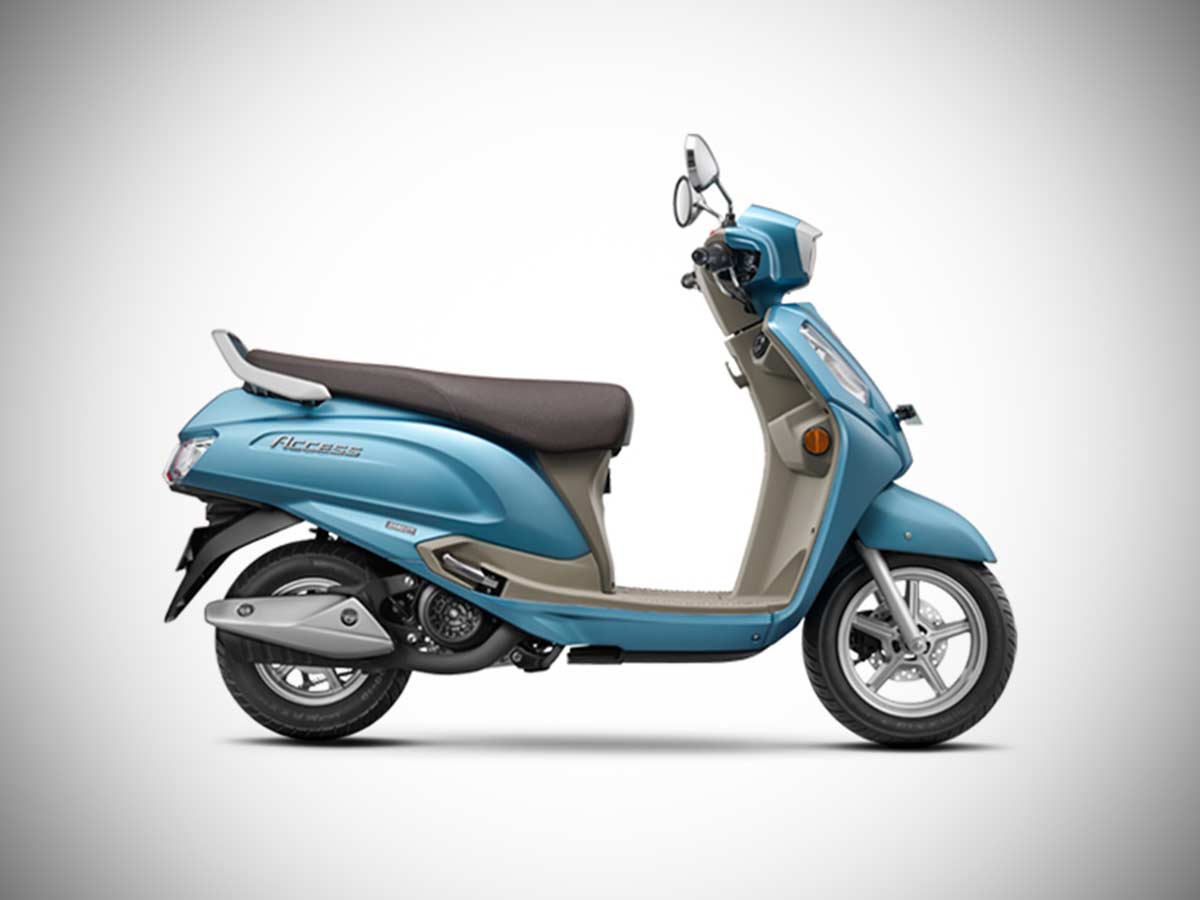 2025 Suzuki Access Pearl Mat Aqua Silver Ride Connect TFT Edition