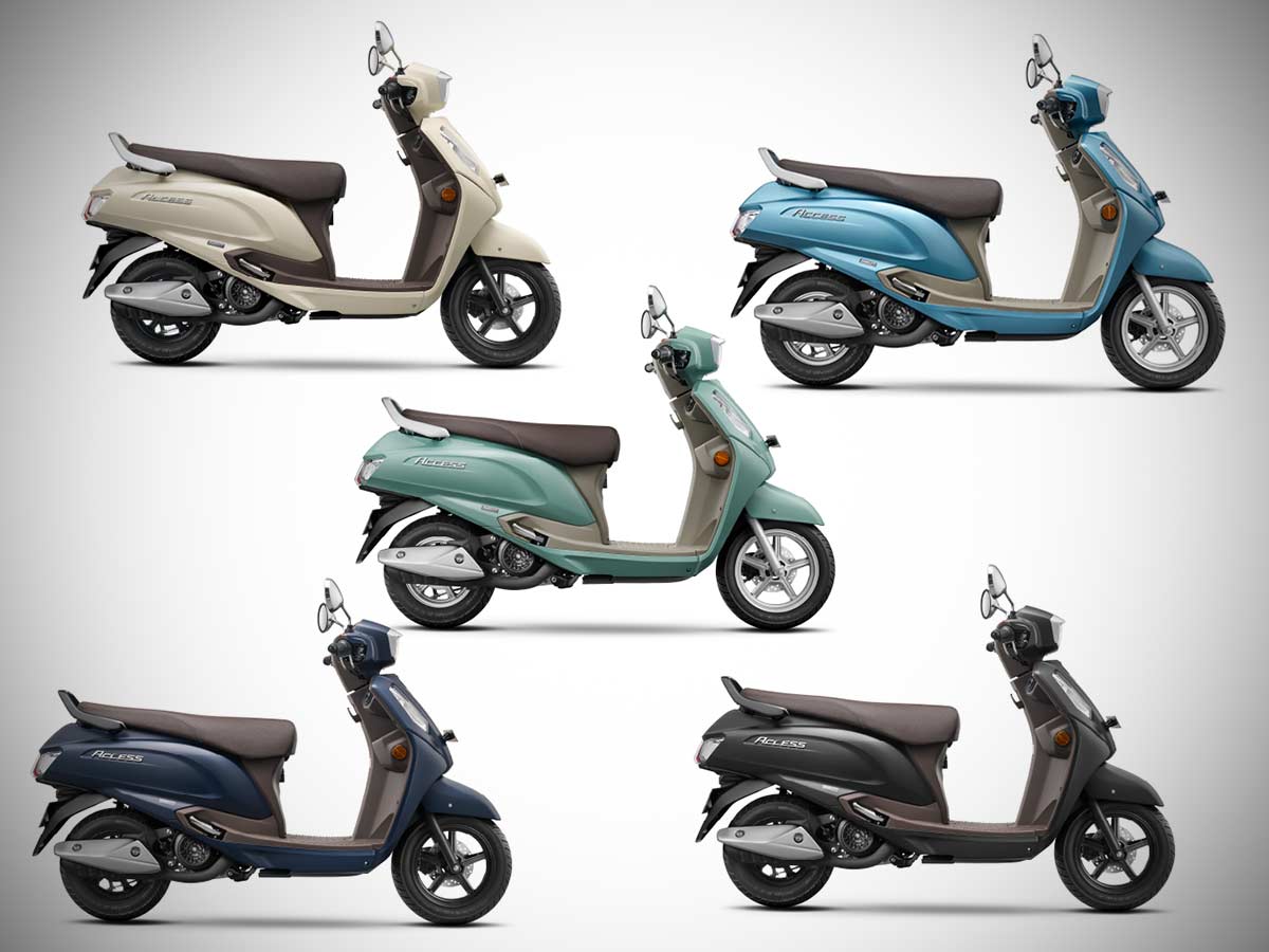 2025 Suzuki Access Ride Connect TFT Edition All Color Options