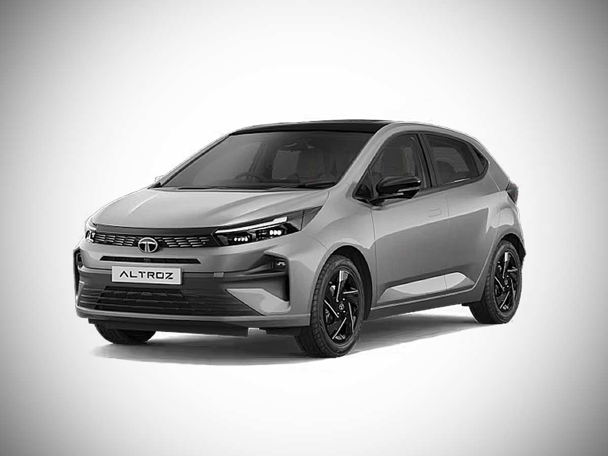 2025 Tata Altroz Facelift Pure Grey
