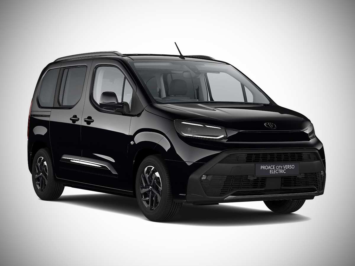 2025 Toyota Proace City Verso EV Metallic Black