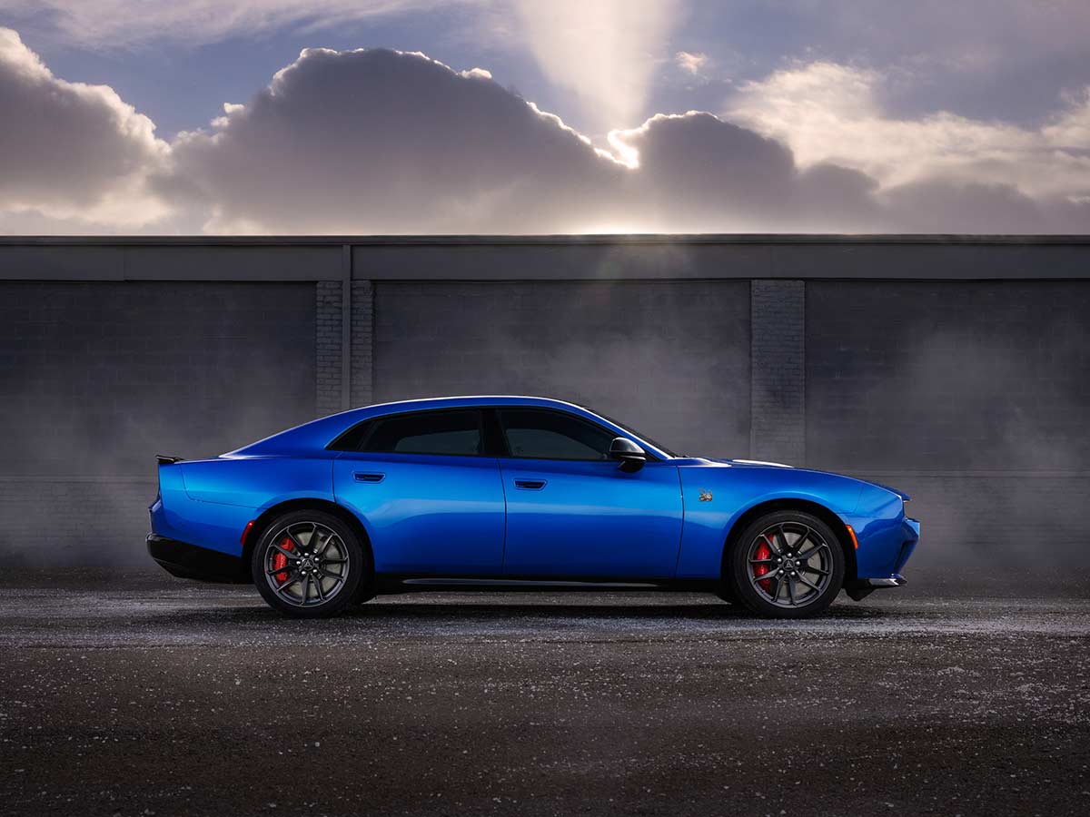 2026 Dodge Charger Daytona Four Door Sedan Side View