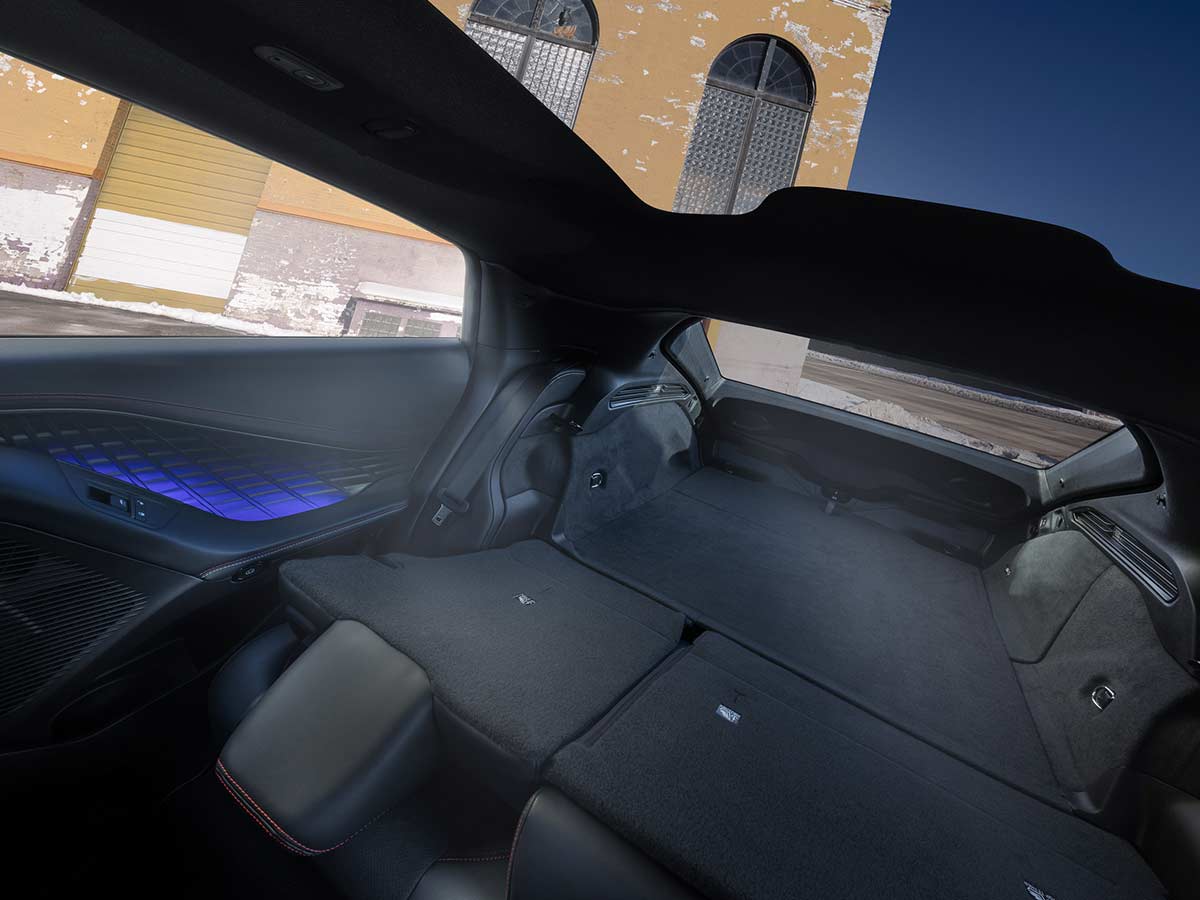 2026 Dodge Charger Daytona Sedan Boot Space Seats Folded