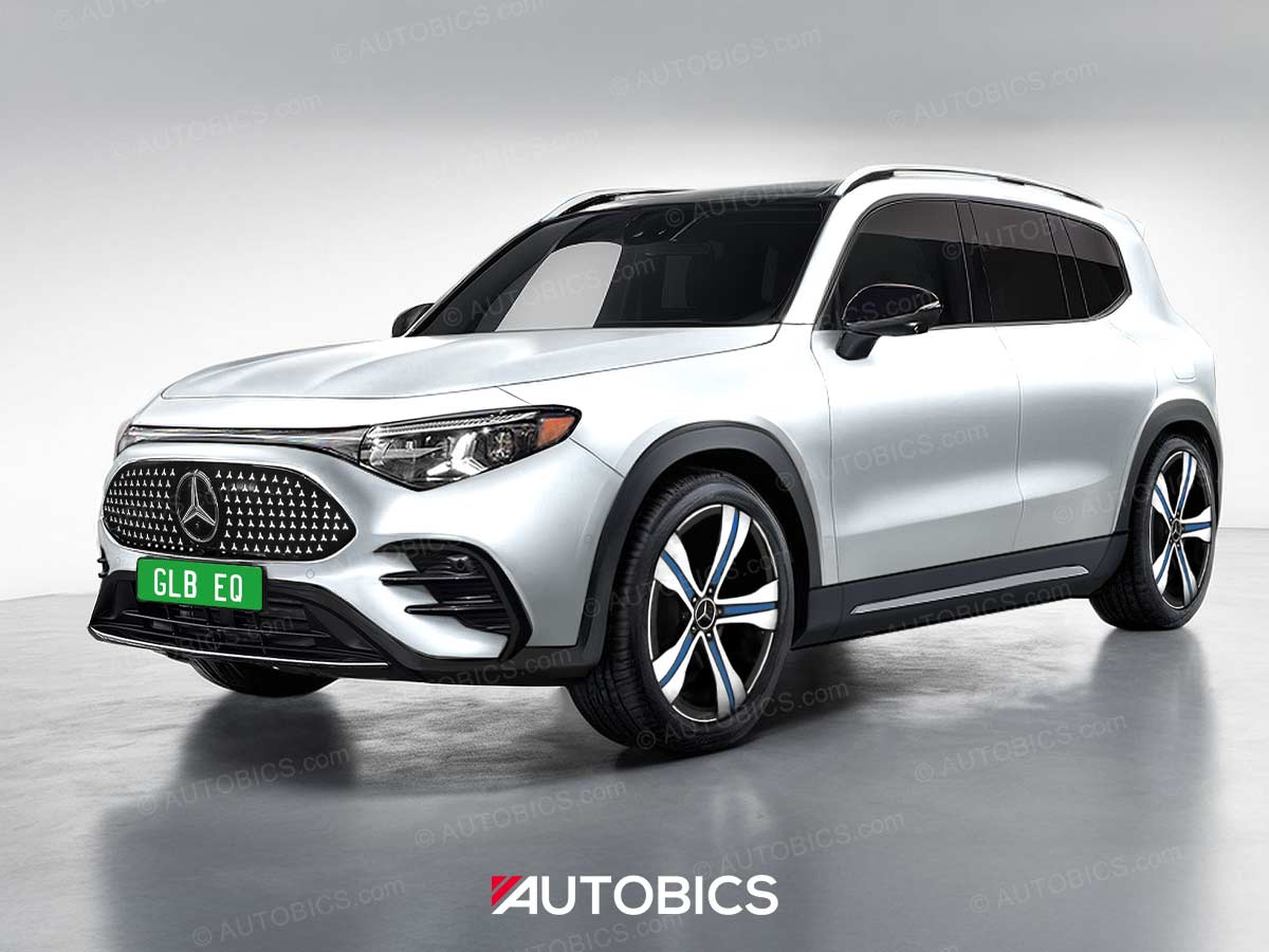 2026 Mercedes Benz GLB EQ Ev Rendering