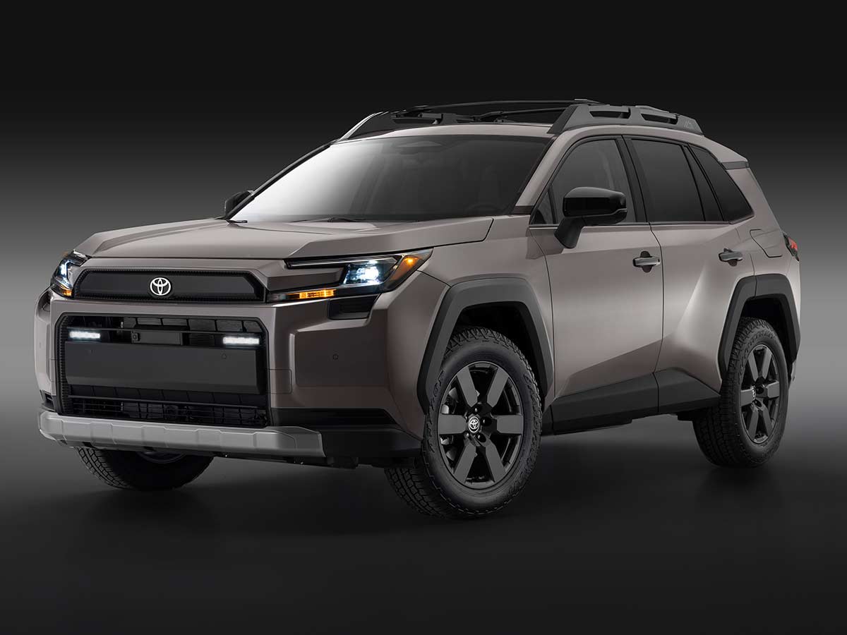 2026 Toyota Rav4 Woodland Urban Rock Front Quarter