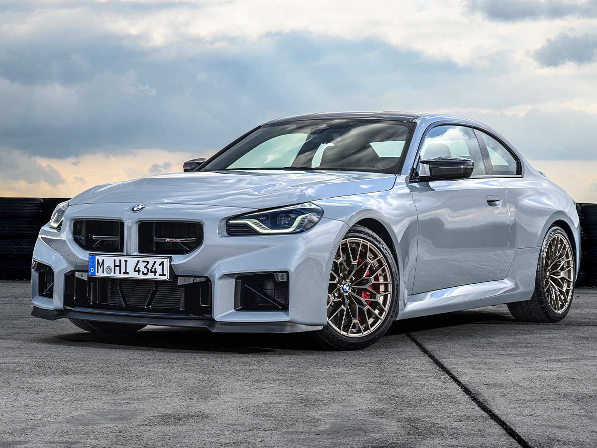 BMW M2 CS 2025 M Brooklyn Grey Front Quarter