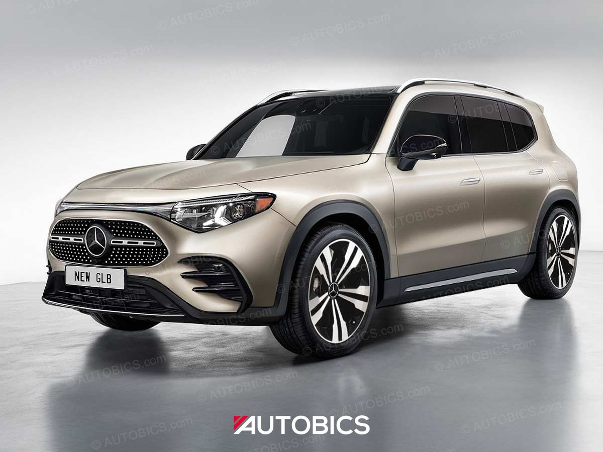 Mercedes Benz GLB 2026 Hybrid Rendering