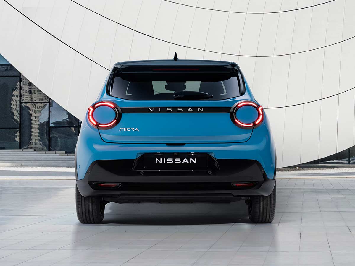 New Nissan Micra EV Rear 2025