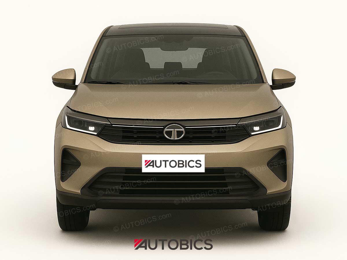 Tata Motors 7 Seater Vehicle Front Rendering