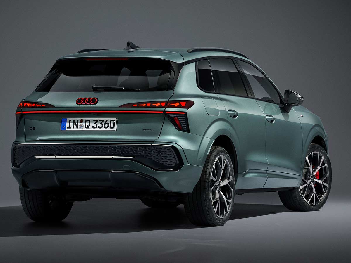 2025 Audi Q3 SUV Rear Quarter
