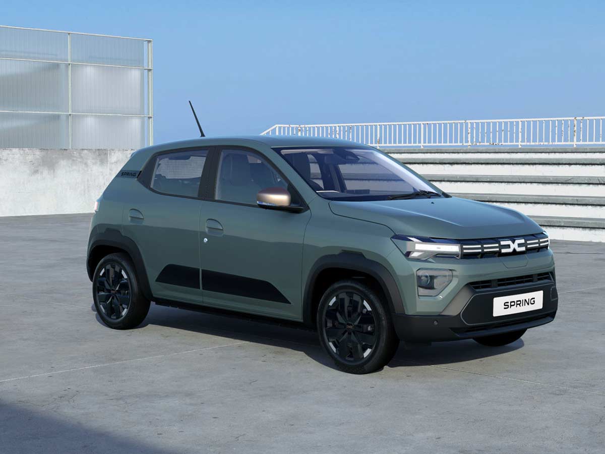 2025 Dacia Spring Electric Extreme Khaki Front
