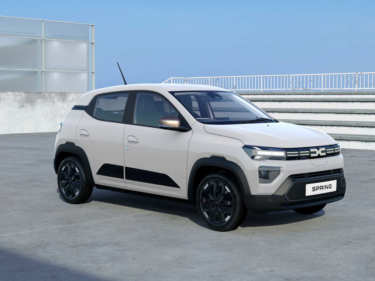 2025 Dacia Spring Electric Extreme Polar White Front