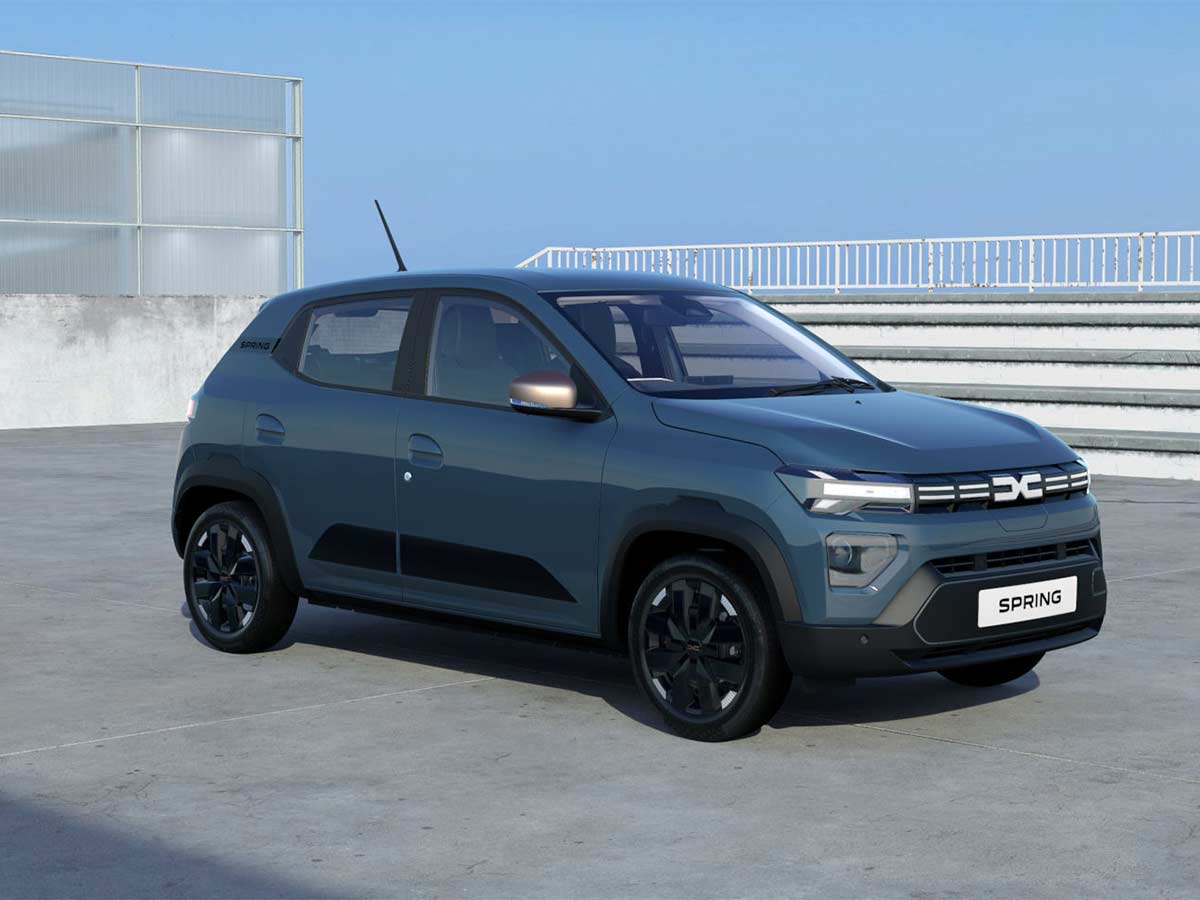 2025 Dacia Spring Electric Extreme Stonewash Blue Front