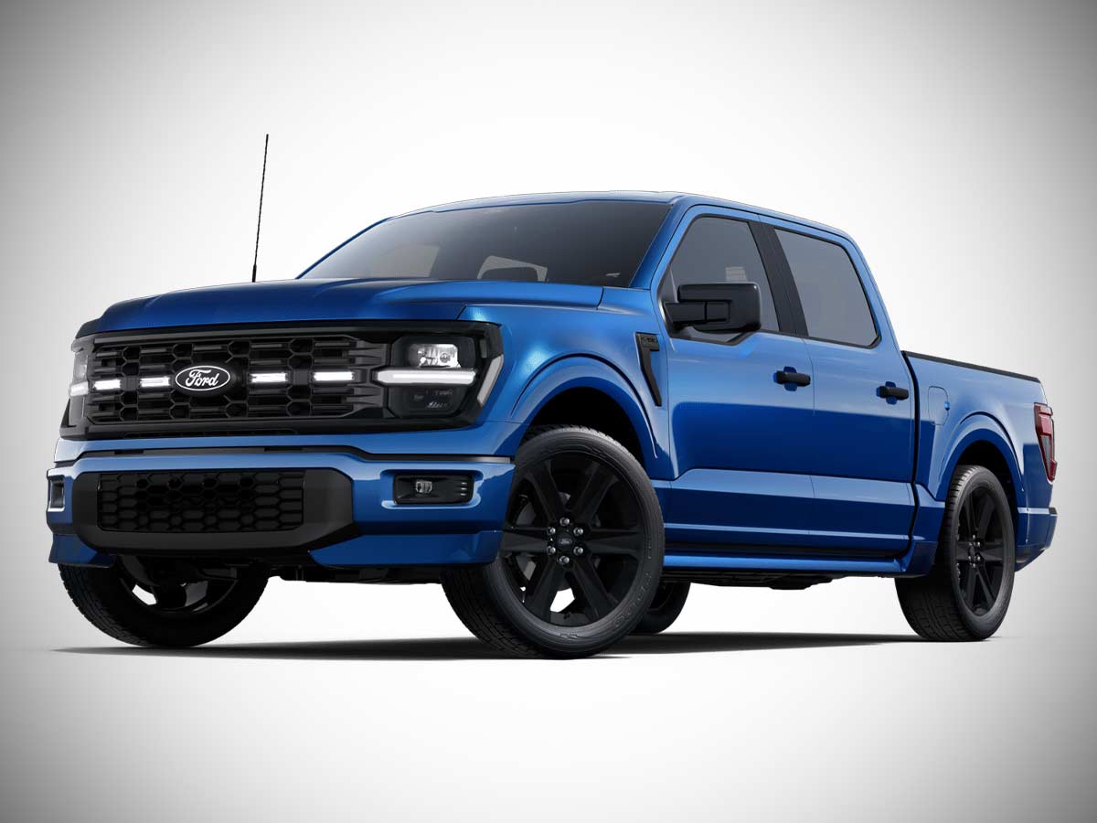 2025 Ford F 150 STX Lobo Atlas Blue Metallic