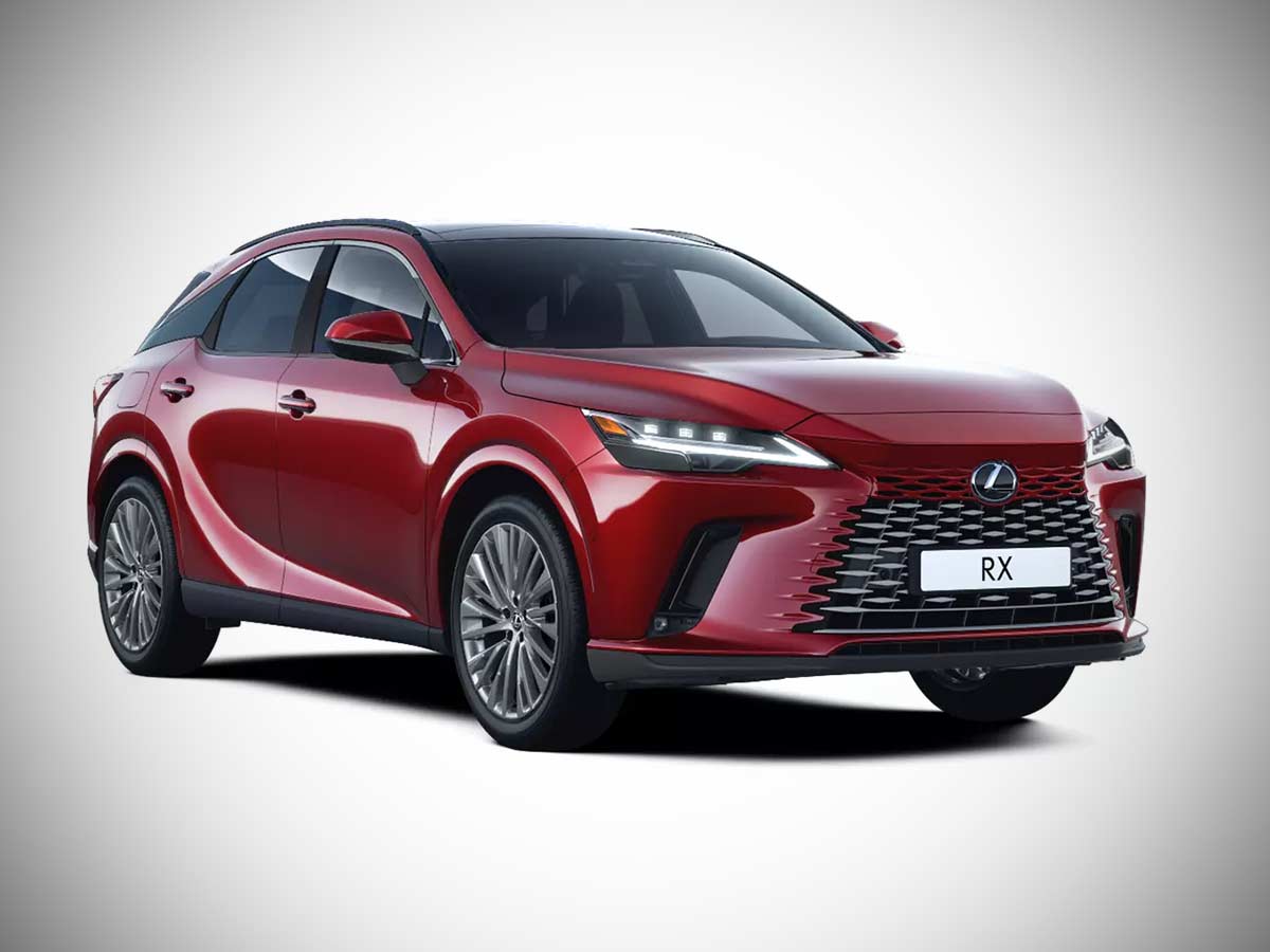 2025 Lexus RX 450h+ Takumi Mesa Red