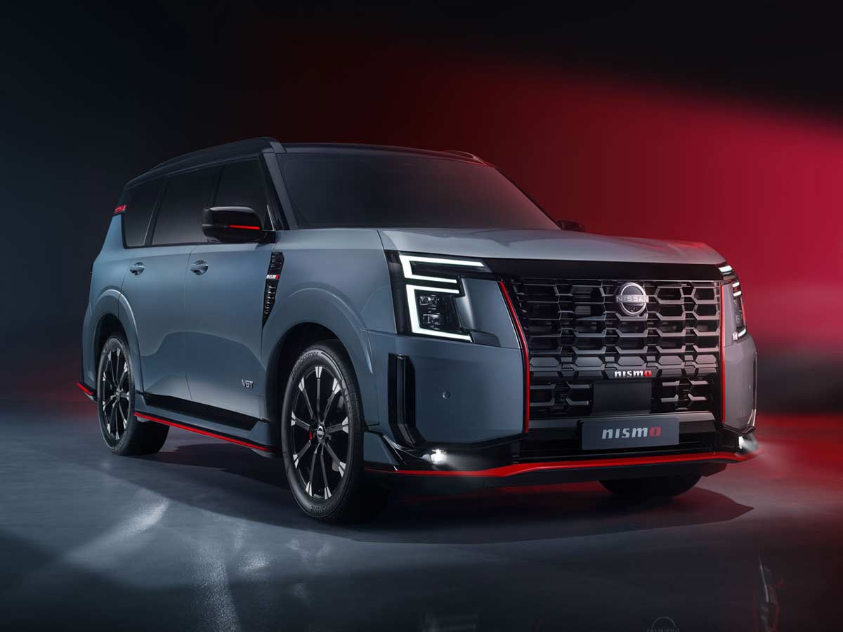 2025 Nissan Patrol NISMO Front Quarter