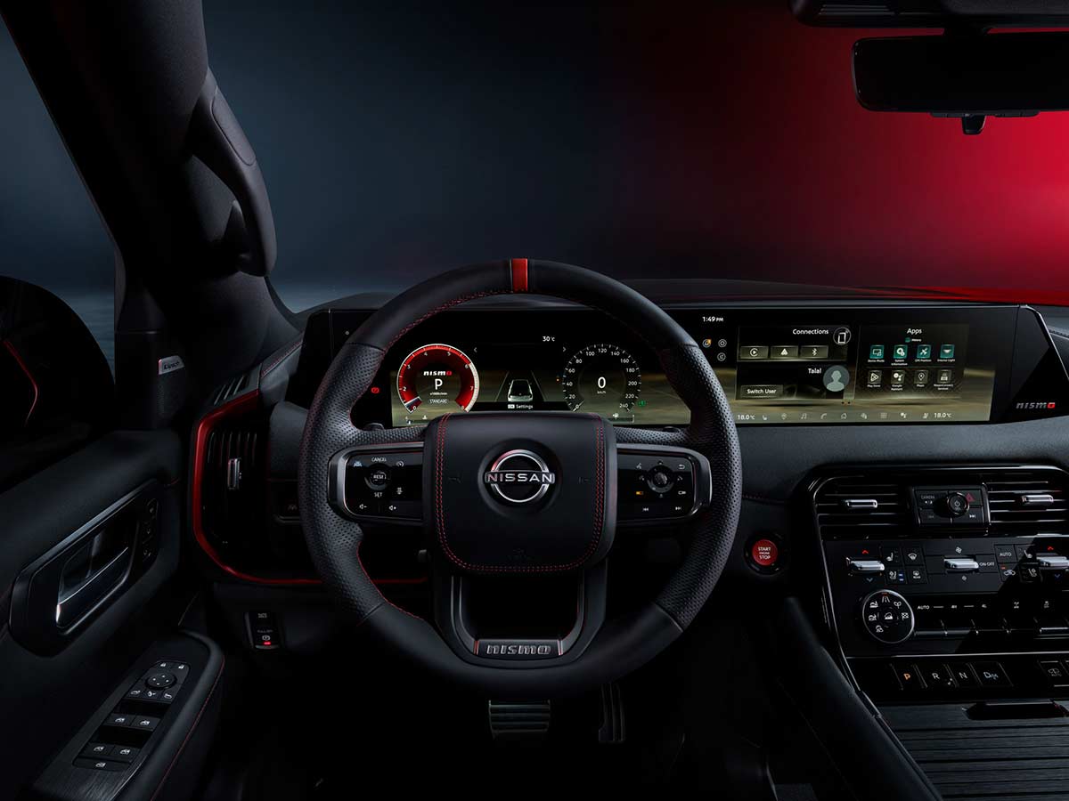 2025 Nissan Patrol NISMO Interior Steering Wheel