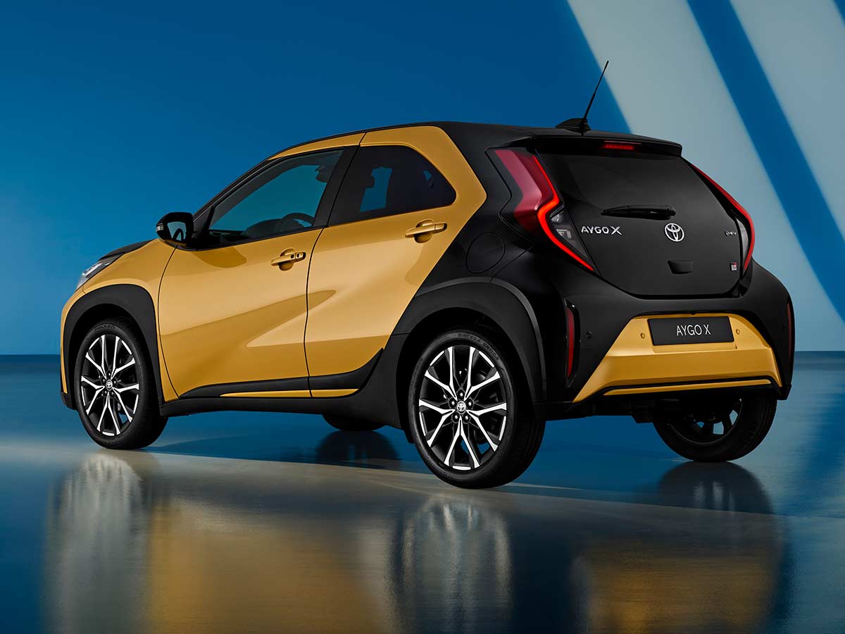 2025 Toyota Aygo X Hybrid GR Sport Rear Quarter