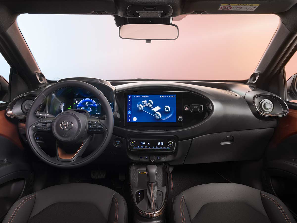 2025 Toyota Aygo X Hybrid Interior
