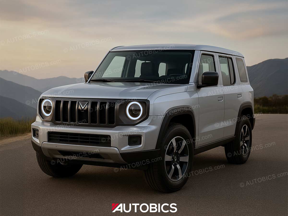 2026 Mahindra Thar Sports Bolero Rendering