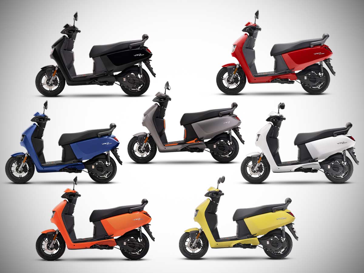 2025 Hero Vida X2 Plus Colors All Options