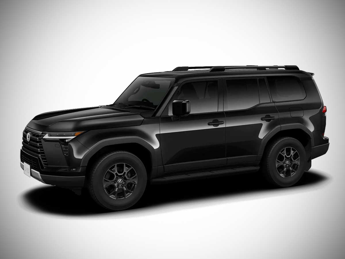 2025 Lexus GX 550 Overtrail+ Graphite Black Glass Flake