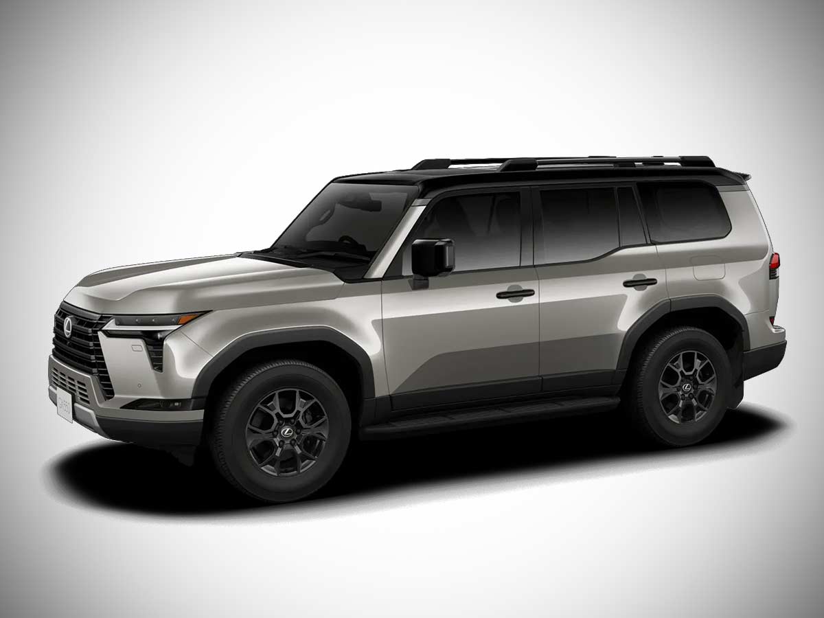2025 Lexus GX 550 Overtrail+ Sonic Titanium & Black