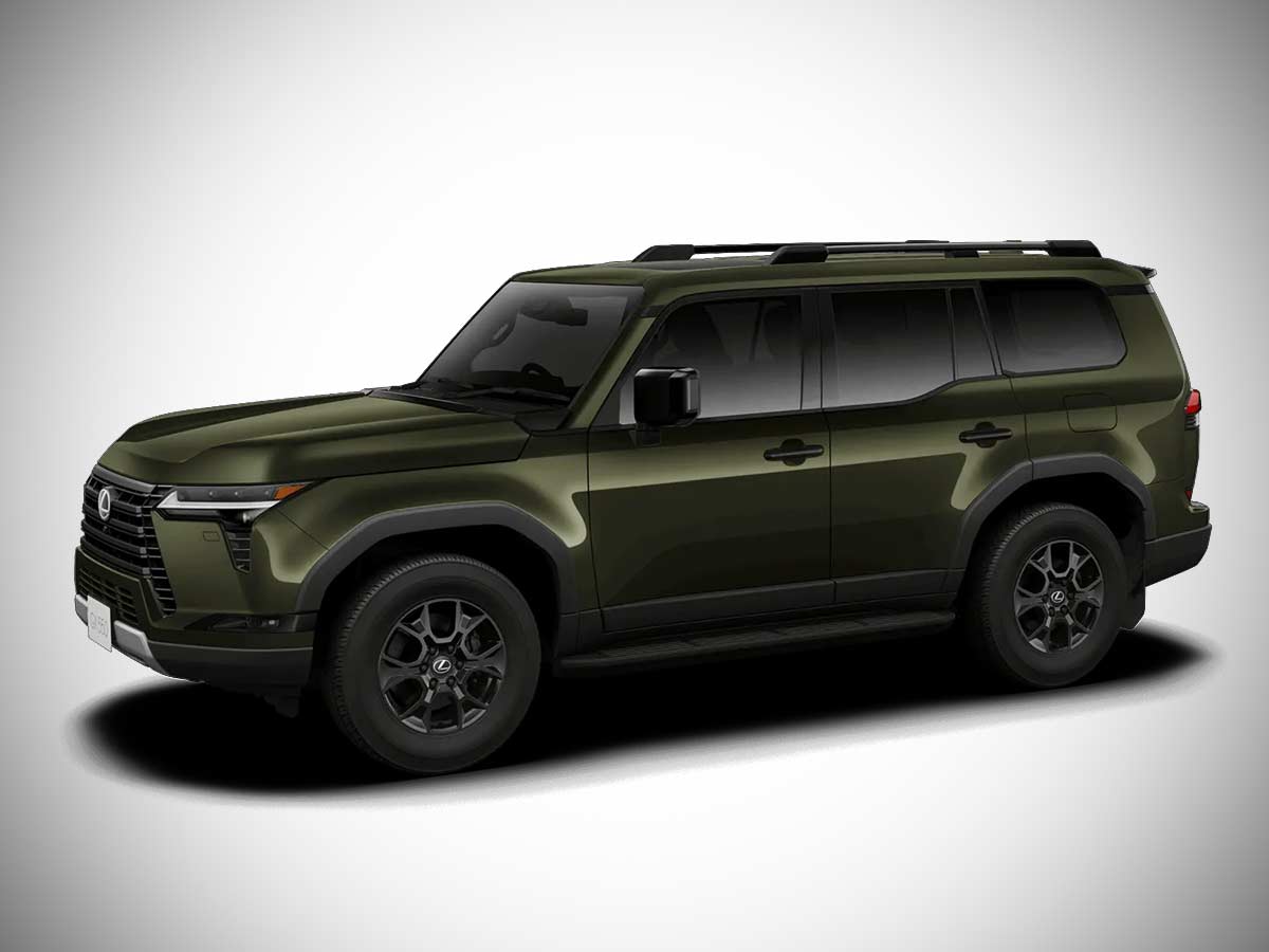 2025 Lexus GX 550 Overtrail+ Terrain Khaki Mica Metallic