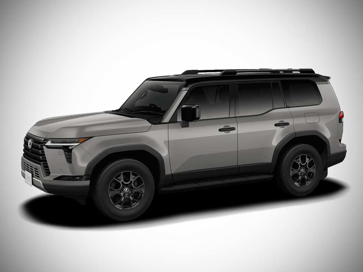 2025 Lexus GX 550 Overtrail+ Titanium Carbide Grey & Black