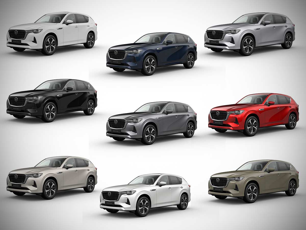 2025 Mazda CX 60 Takumi Plus All Colors