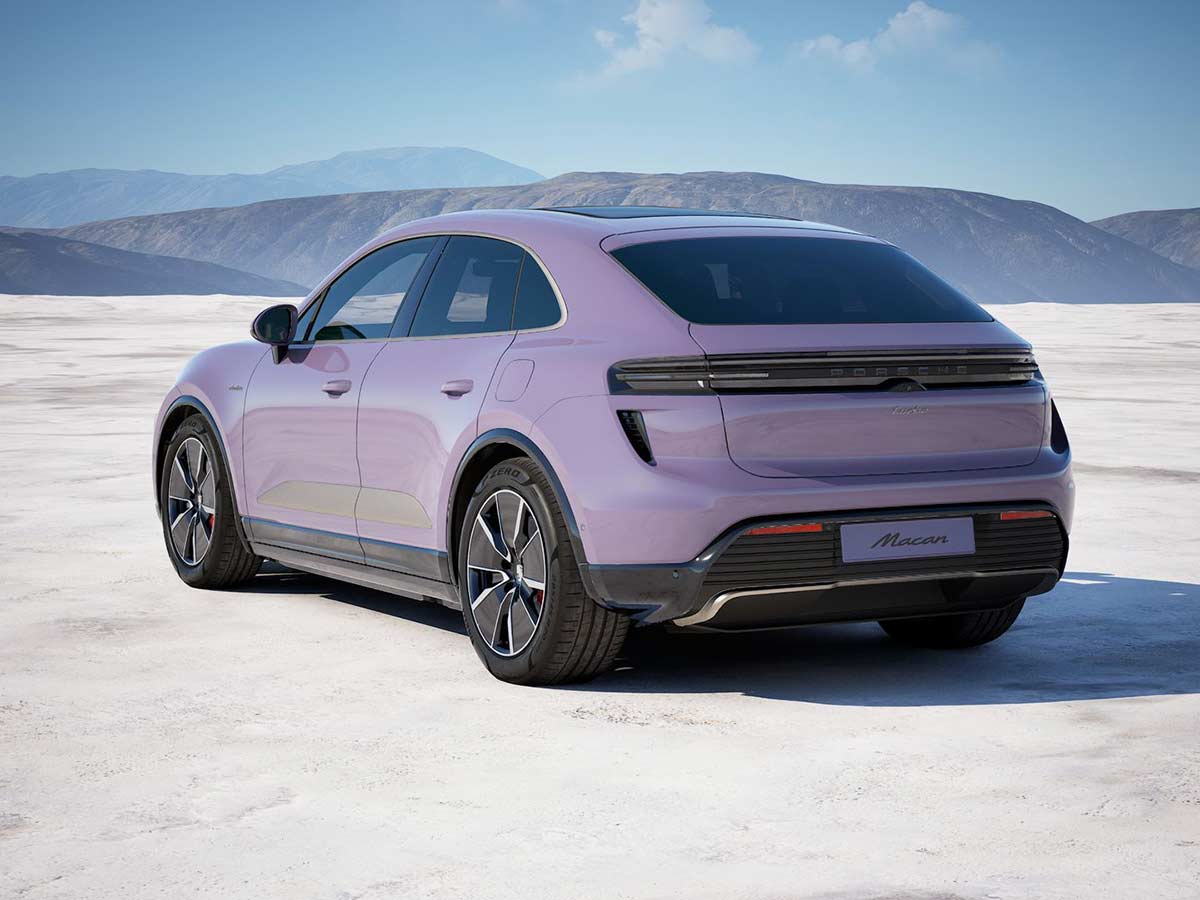 2025 Porsche Macan Turbo Electric Provence Rear