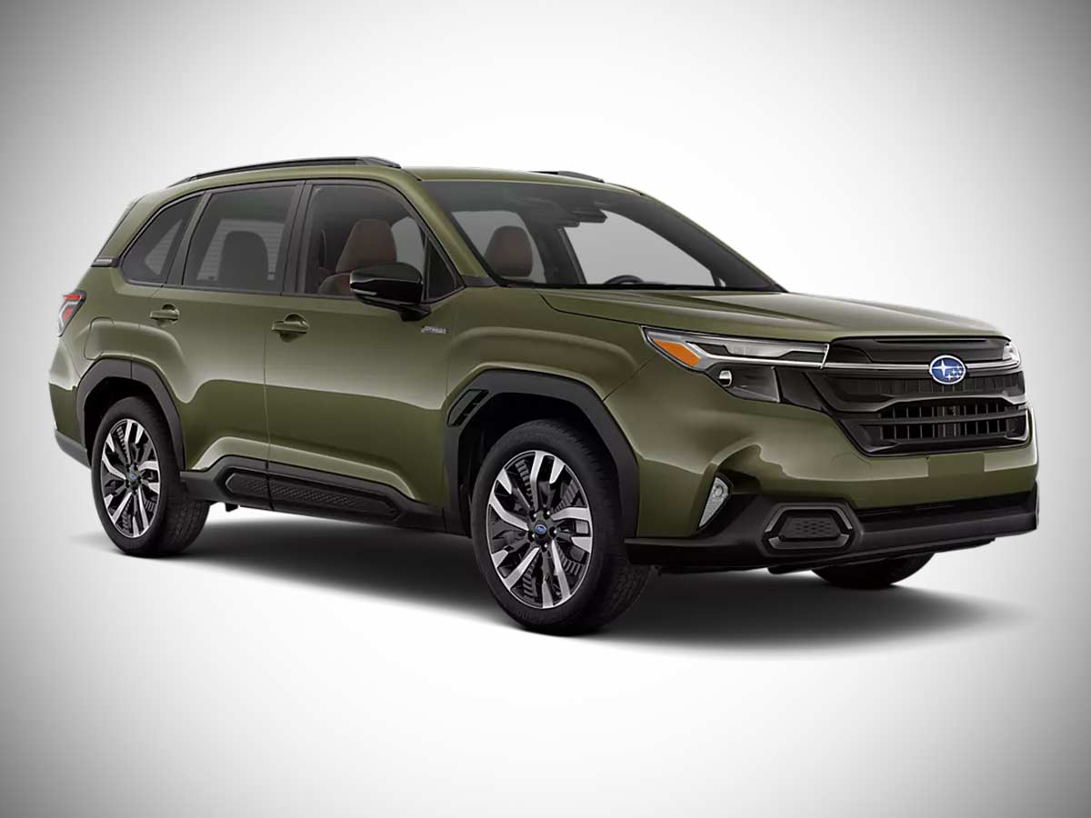 2025 Subaru Forester Touring Hybrid Autumn Green Metallic