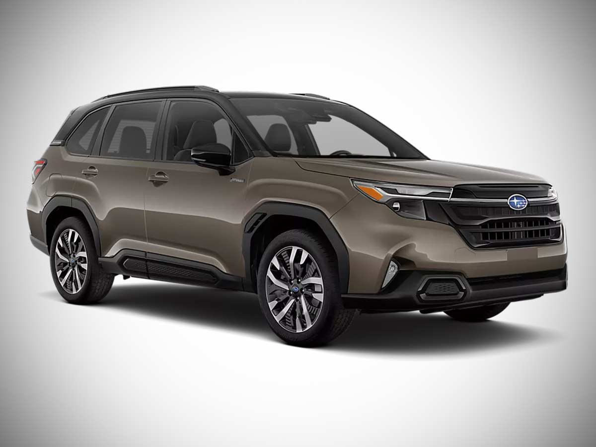 2025 Subaru Forester Touring Hybrid Brilliant Bronze Metallic Two Tone