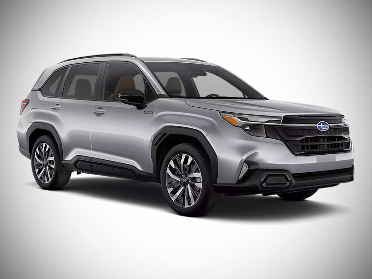 2025 Subaru Forester Touring Hybrid Ice Silver Metallic
