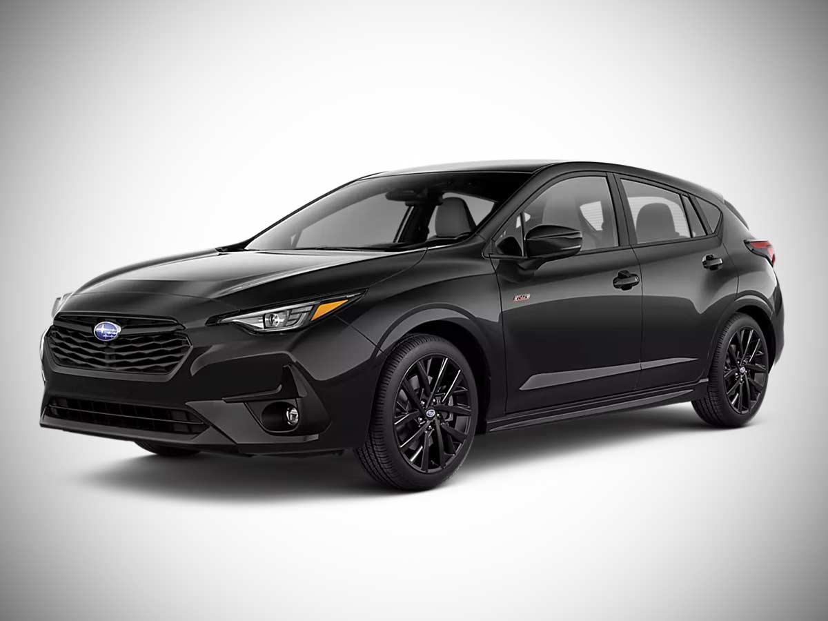 2025 Subaru Impreza RS Crystal Black Silica