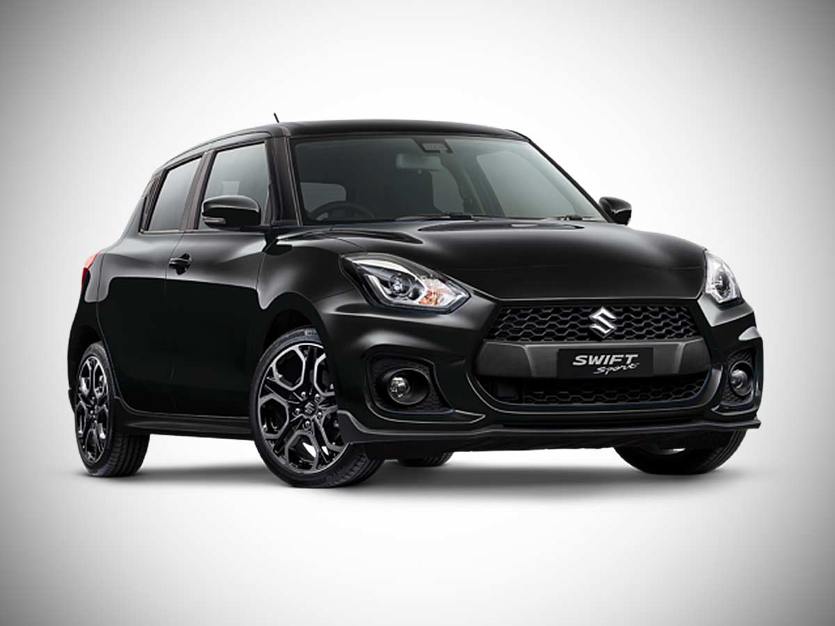 2025 Suzuki Swift Sport Super Black Pearl