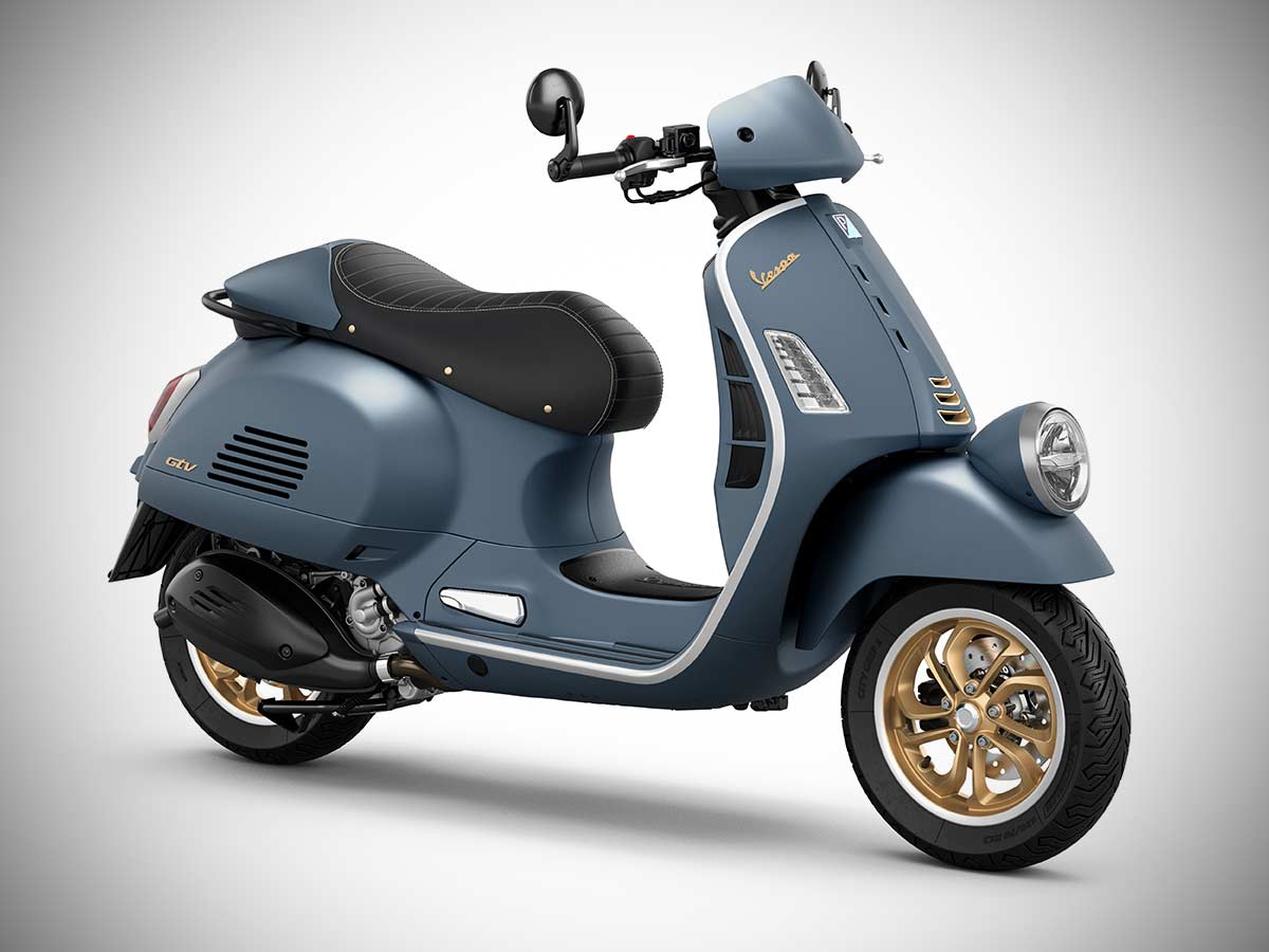 2025 Vespa Gtv Officina 8 Front Right Quarter