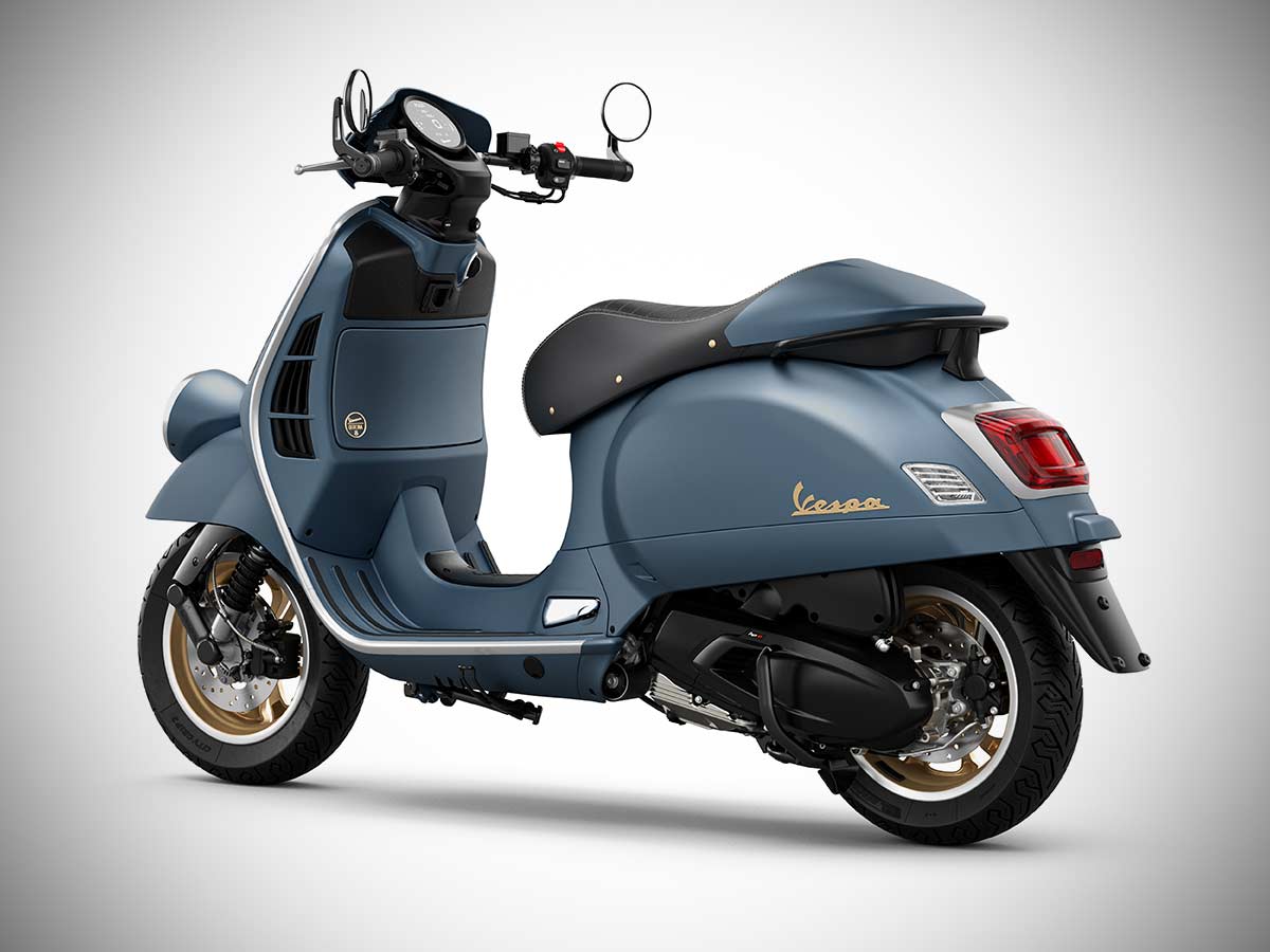 2025 Vespa Gtv Officina 8 Rear Left Quarter